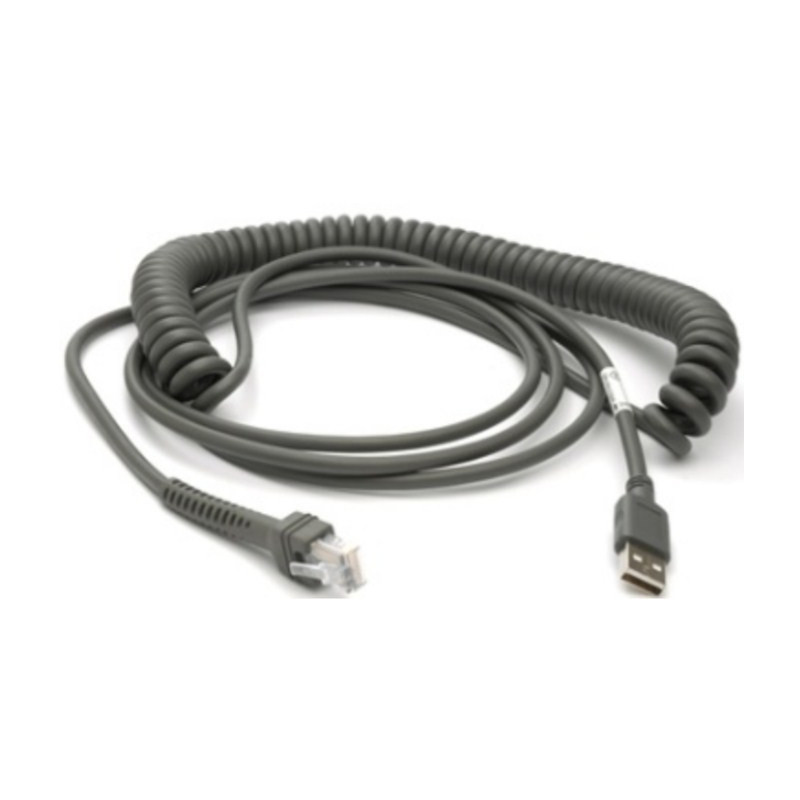 Motorola CBA-U09-C15ZAR USB cable 179.9" (4.57 m) USB A Gray