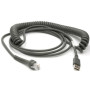 Motorola CBA-U09-C15ZAR USB cable 179.9" (4.57 m) USB A Gray