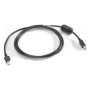 Motorola Cable Asssembly Universal USB USB cable 88.6" (2.25 m) USB A USB B Black