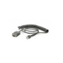Zebra CBA-RF3-C09ZAR serial cable Black 110.2" (2.8 m) RS232 DB9