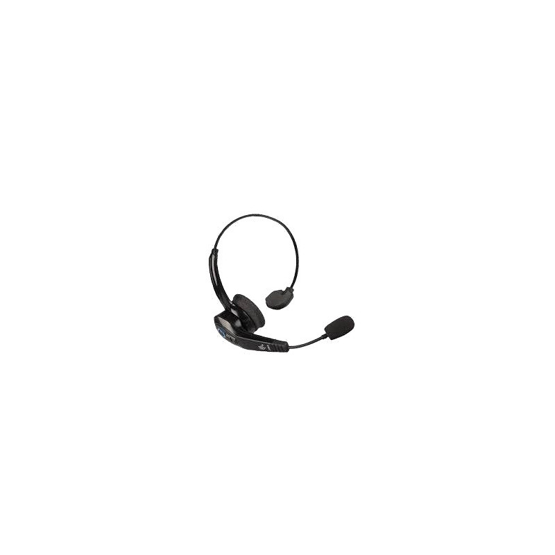 Zebra HS3100 Casque Sans fil Arceau Bureau/Centre d'appels Bluetooth Noir