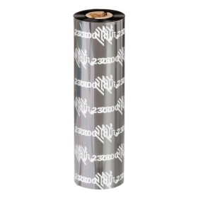 Zebra 2300 Wax ruban thermique 450 m Noir
