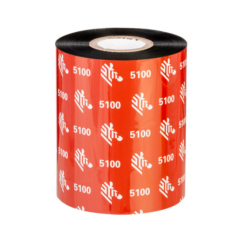 Zebra 5100 Resin thermal ribbon 17716.5" (450 m) Black