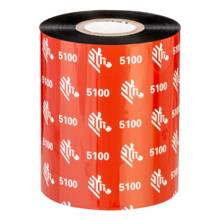 Zebra 5100 Premium Resin ruban thermique 450 m Noir