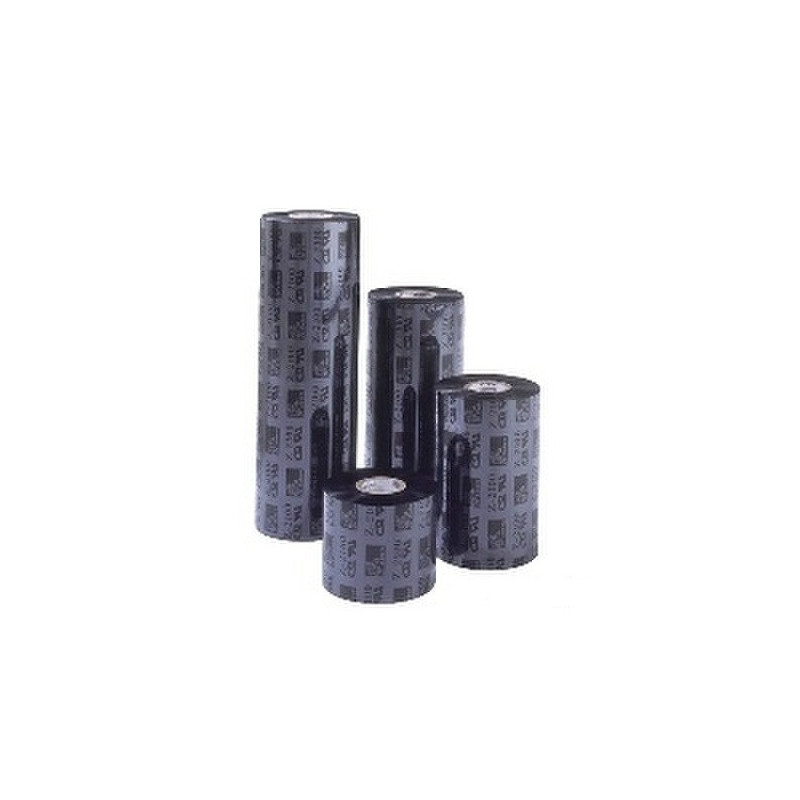 Zebra 3400 High Performance Wax-Resin thermal ribbon 17716.5" (450 m) Black
