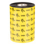 Zebra 3400 Wax-Resin ruban thermique 450 m Noir