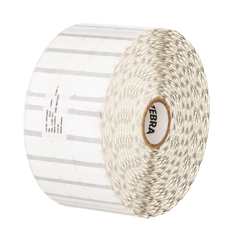Zebra 8000D Jewelry White Self-adhesive printer label