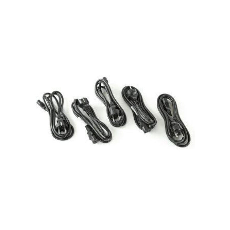 Zebra 105950-015 câble électrique Noir Prise d'alimentation type F IEC C13