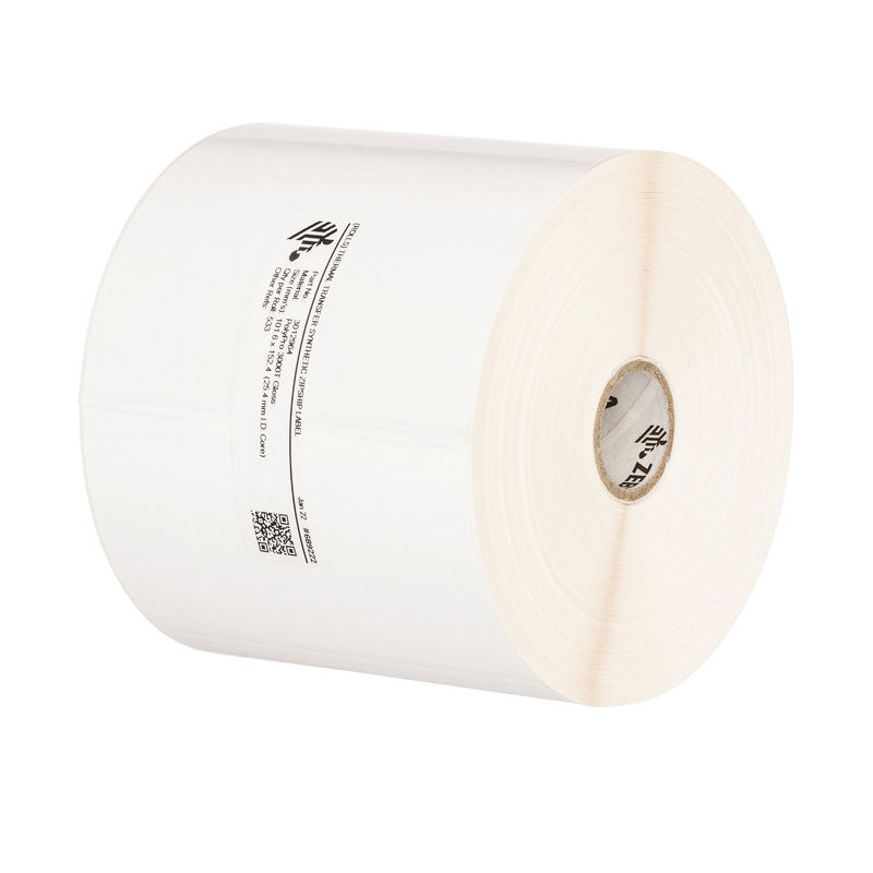 Zebra PolyO 3100T Blanc Imprimante d'étiquette adhésive