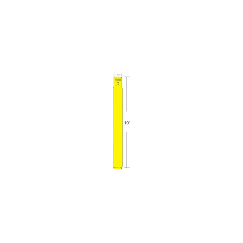 Zebra 10012712-2 étiquette à imprimer Jaune Imprimante d'étiquette adhésive