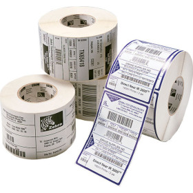 Zebra Z-Perform 1000T Blanc Perm Adhesive