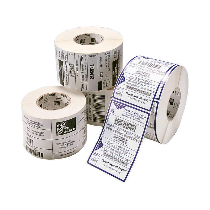 Zebra Z-Select 2000T White Self-adhesive printer label