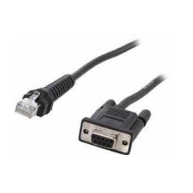 Zebra CBA-RF5-S07ZAR serial cable Black 32.4" (0.823 m) DB-9 RJ-45
