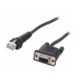 Zebra CBA-RF5-S07ZAR serial cable Black 32.4" (0.823 m) DB-9 RJ-45