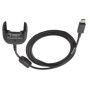 Zebra CBL-MC33-USBCHG-01 mobile device charger PDA Black USB Fast charging Indoor
