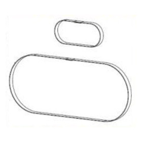 Zebra P1046696-146 printer/scanner spare part/accessory Belt 2 pc(s)