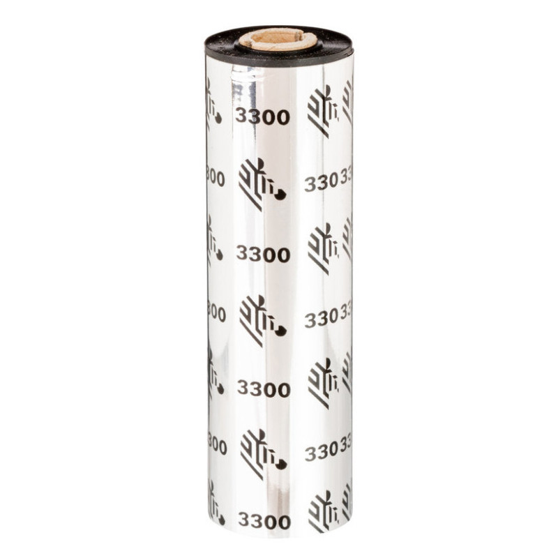 Zebra 3300 Wax/ Resin ruban thermique 74 m Noir