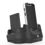 Zebra CRD-TC5X-2SETH-02 Organiseur de station de chargement Autonome Plastique Noir
