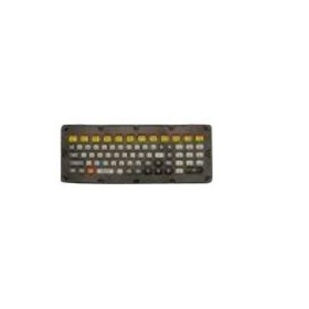 Zebra KYBD-QW-VC80-S-1 clavier Médical USB QWERTY Anglais américain Noir, Jaune