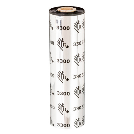 Zebra 3300 Wax/ Resin ruban thermique 74 m Noir