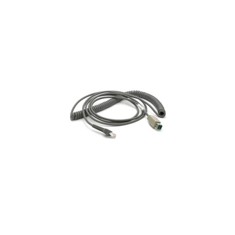 Zebra CBA-U28-C15ZBR barcode reader accessory Charging cable