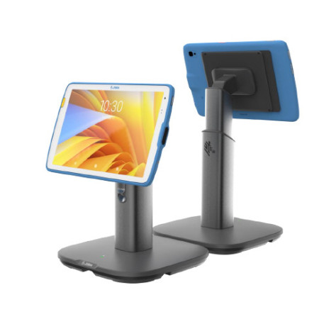 Zebra STND-ET4X-10POS1-01 chariot et support multimédia Noir Tablette