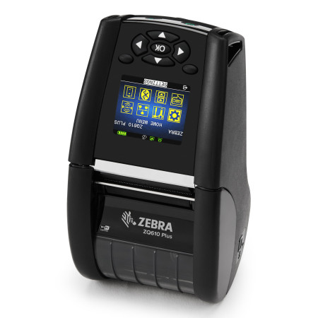 Zebra ZQ610 Plus imprimante pour étiquettes Thermique directe 203 x 203 DPI 115 mm/sec Avec fil &sans fil Wifi Bluetooth