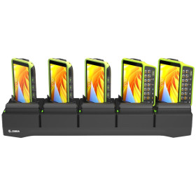 Zebra CRD-WT5X6-5S5BC-01 chargeur d'appareils mobiles Ordinateur portable Noir Intérieure