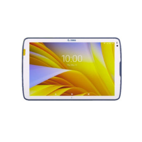 Zebra ET40 HC 5G Snapdragon LTE 64 Go 25,6 cm (10.1") 4 Go Wi-Fi 6E (802.11ax) Bleu, Blanc