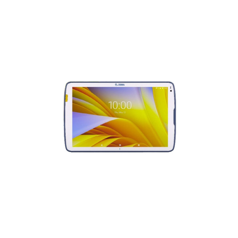 Zebra ET40 HC 5G Snapdragon LTE 64 Go 25,6 cm (10.1") 4 Go Wi-Fi 6E (802.11ax) Bleu, Blanc