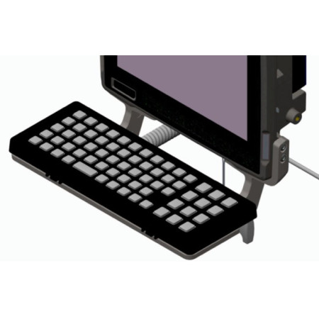 Zebra KT-KYBDTRAY-VC80-R barcode reader accessory