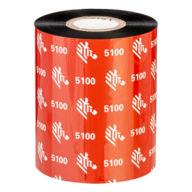 Zebra 5100 Resin ruban thermique 450 m Noir