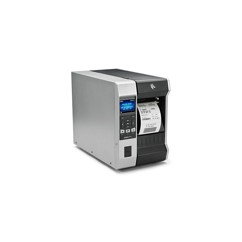 Zebra ZT610 imprimante pour étiquettes Transfert thermique 600 x 600 DPI 152 mm/sec Avec fil &sans fil Ethernet/LAN Bluetooth