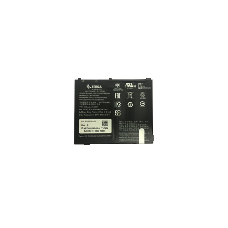 Zebra BTRY-ET5X-8IN5-01 Pièce de rechange et accessoire pour tablette Batterie