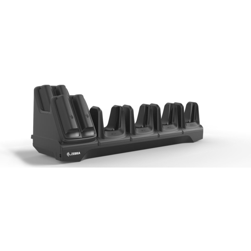 Zebra CRD-MC2X-4SC4BC-01 chargeur d'appareils mobiles Ordinateur portable Noir Secteur Intérieure