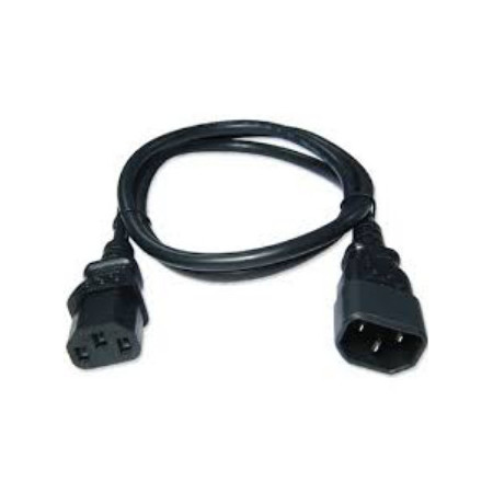 Zebra CS-CAB-IEC-L câble électrique Noir 1 m Coupleur C13 Coupleur C14