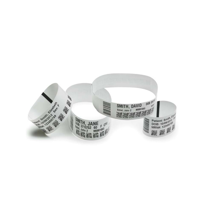 Zebra Z-Band Ultrasoft 25 x 279mm Noir, Blanc