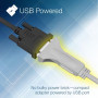 Trendnet TRENDnet TU-S9 Data Transfer Cable - 6.90 cm Serial/USB