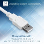 Trendnet TRENDnet TU-S9 Data Transfer Cable - 6.90 cm Serial/USB