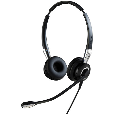 Jabra BIZ 2400 II Casque Avec fil Arceau Bureau/Centre d'appels Noir, Argent