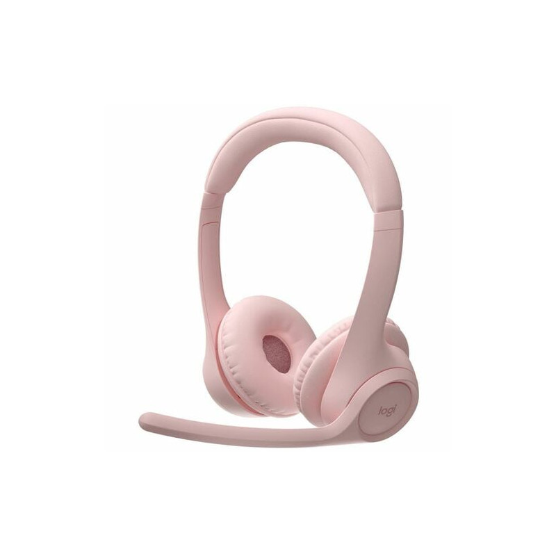 Casque Logitech Zone - Sans fil - Rose