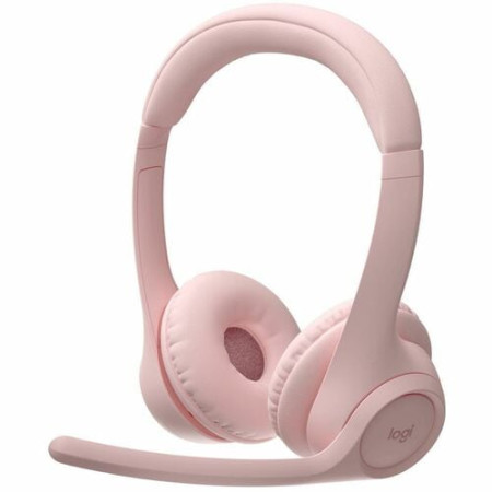 Casque Logitech Zone - Sans fil - Rose