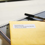 DYMO ® Authentic LabelWriter™ Large Return Address Labels | 25 mm x 54 mm | Self-Adhesive | Roll of 500 Easy-Peel Labels | for