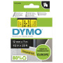 DYMO ® Authentic D1 Labels | Black Print on Yellow Tape | 12 mm x 7 m | Self-Adhesive Labels for LabelManager Label Makers |