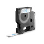 DYMO D1 étiquettes autocollantes authentiques | rouleau de 12 mm x 7 m | impression en bleu sur fond blanc | pour étiqueteuses