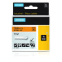 DYMO 18436 label-making tape Black on orange