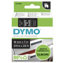 DYMO ® Standard D1 Labeling Tape for LabelManager Label Makers, Black print on Clear tape, 3/8'' W x 23' L, 1 cartridge