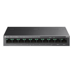 TP-Link LS1210P network switch Unmanaged L2 Gigabit Ethernet (10/100/1000) Power over Ethernet (PoE) Desktop Black