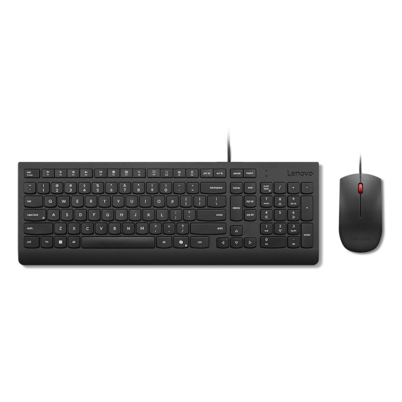 Lenovo 4X31R64411 keyboard Mouse included Universal USB French Black