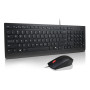 Lenovo 4X31R64411 clavier Souris incluse Universel USB Français Noir
